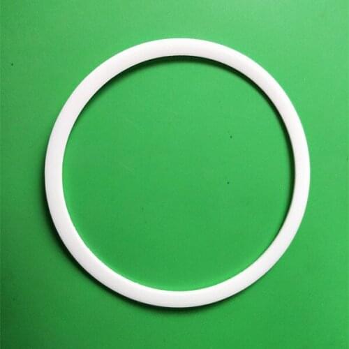 10 pcs a lotPTFE sealing ring Ball valve middle gasket Gas valve central connection gasket PTFE flat gasket DN50 DN65 DN80