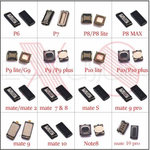 2pcs New Earpiece Speaker Earphone Ear Piece for Huawei Ascend P6 P7 P8 P9 P10 lite MAX plus mate 1 2 7 8 9 10 Pro