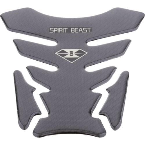 3D Carbon Decal Fit Motorcycle Motorbike Gas Fuel Tank Protector Gel Pad Sticker Black #1