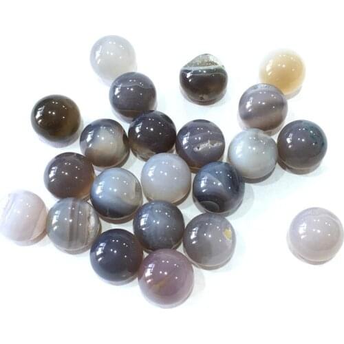 Agate Geode Small Ball Quartz Mineral Crystals Natural Gemstones Healing Stones Sphere Reiki Feng Shui Ornaments Decoration