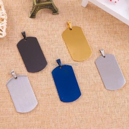 100 pcs/lot Stainless Steel Dog ID Tag Dog Collar Accessories Personalized Pet ID Tag Customized Dog Tag