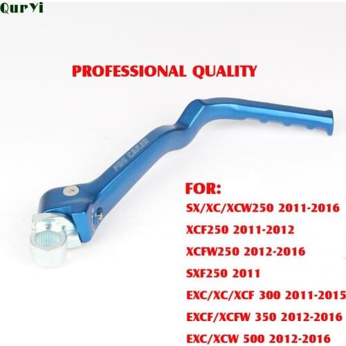 Forged Kick Start Starter Lever Pedal For 125 EXC SX 150 SX XC 200 EXC XCW Husqvarn TC125 TE125 Motocross Enduro Dirt Bike