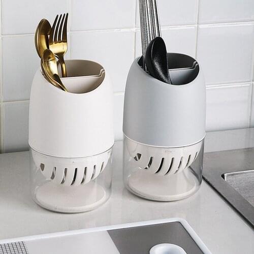 Kitchen Multifunctional Drain Rack Multi Purpose Utensil Holder Kitchen Knife Organizer Cutlery Drying Rack Cutlery Storage Box