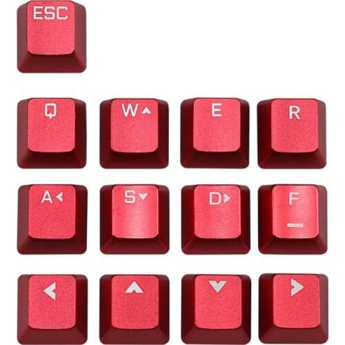 Metal Cap MX Switches OEM Profile Kyecap ESC WASD Arrow Keys Keyboard Keycap 667C