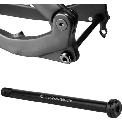 Multifunction Bicycle Front Rear Fork Thru Axle Skewer Bike Repair Replacement for 142*12mm Thread 1.0 For Bicycle Replacement