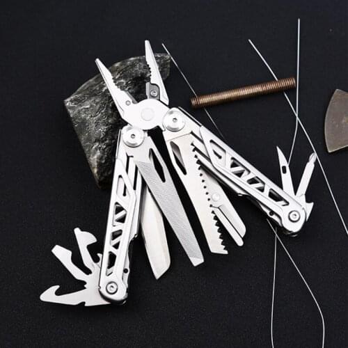 EDC Camping Hardness HRC78K Multitool Plier Cable Wire Cutter Multifunctional Multi Tools Outdoor Camping Folding Knife Pliers