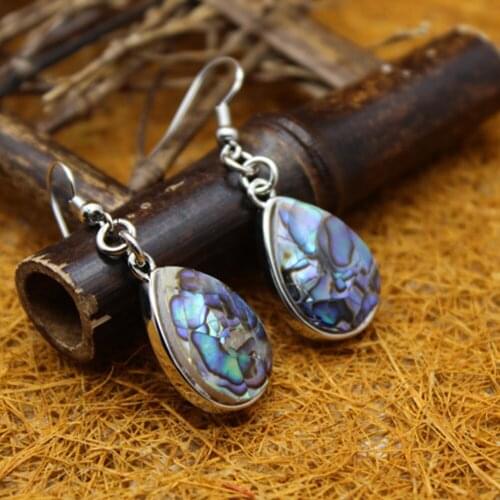 Wholesale 3Pair/Lot Natural Shell Pendant Drop Earrings for Women Crystal Earrings Elegant Wedding Party Jewelry Hand Making