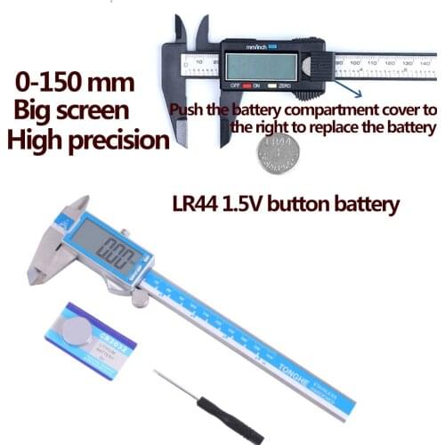 Orthdent 1 Pc Dental Vernier Calipers Electronic Caliper Micrometer Digital Ruler Measuring Tools 0-150mm