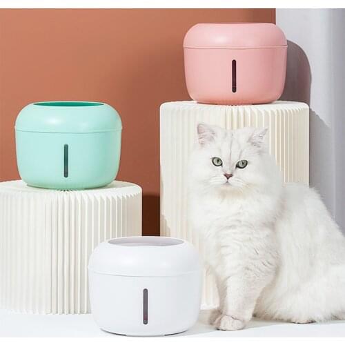 2.5L Dog Drinking Bowl Cat Water Fountain Pet USB Automatic Water Dispenser LED Super Quiet Drinker Auto Feeder for Cats Dog