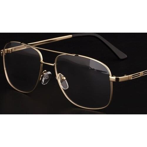 Progressive Multifocal Reading Glasses Men Women Metal Presbyopic Glasses Oversized Square Reading Glasses 1.5 1.25 1.75 Eyewear