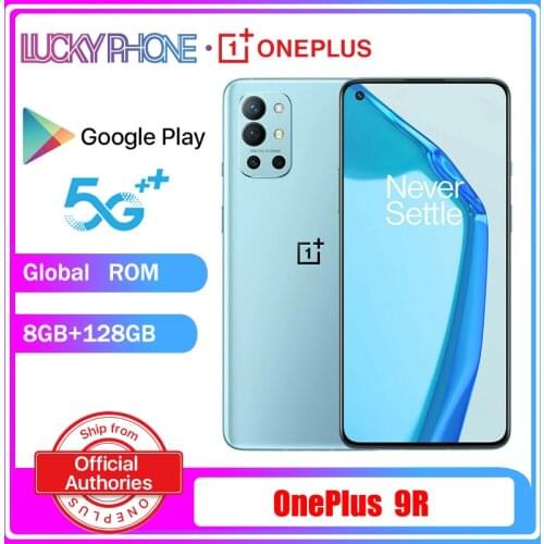 Global Rom OnePlus 9 5G Smartphone 12GB 256GB Snapdragon 888 6.55" 4500mAh 120Hz Mobile Phone 65W Warp Charge AMOLED Display NFC