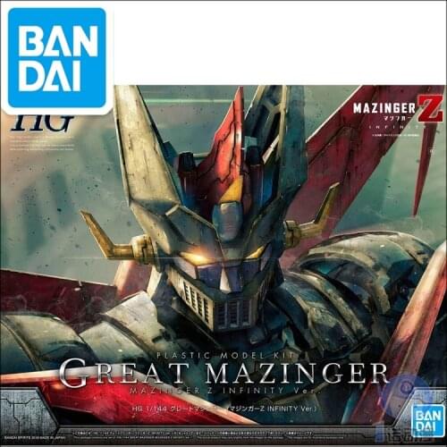 SUPER ROBOT Model HG 1/144 INFINITY GREAT MAZINGER Z Armor Unchained Mobile Suit Kids Toys