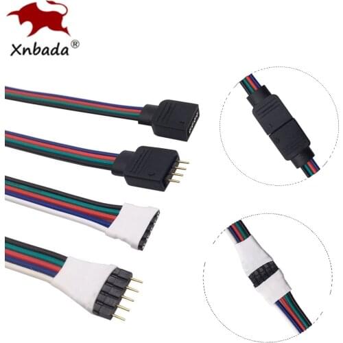 4PIN/RGB 5PIN/RGBW RGBWW Led Connectors For 2538 5050 RGB/RGBW/RGBWW LED Strip Light DC12-24V