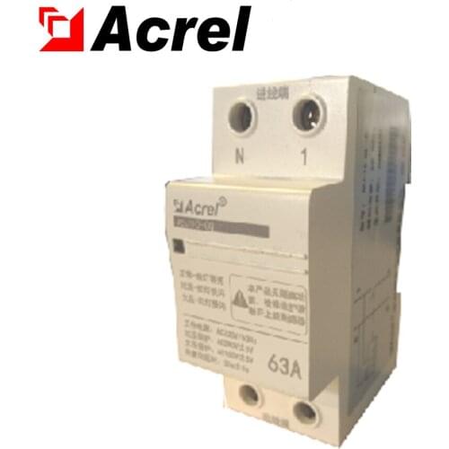 Acrel OUPA ASJ10-GQ-1P 1 phase over voltage and under voltage protective auto-reclosing device