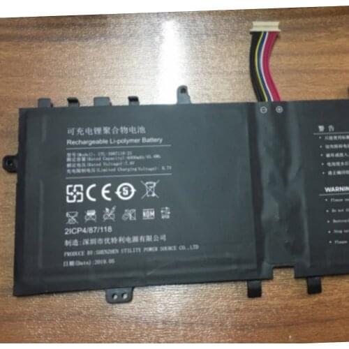 7.6v 6000mah 45.6wh UTL-3987118-2S Battery for Genuine UTL-3987118-2S Laptop battery