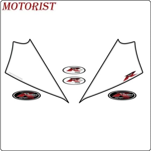MOTORIST Front Fairing Motor Number Board 3D Gel Protector for YAMAHA R1 2004-06