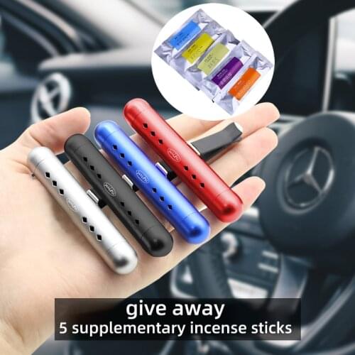Car Air Outlet Aroma Stick Holders Auto Incense Diffuser Styling Vent Aroma Sticks Clip Air Conditioning Vent Freshener