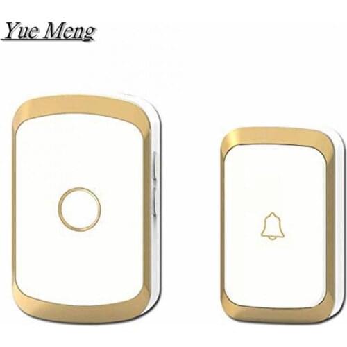 Intelligent Home Security Wireless Doorbell Waterproof AC 100-240V 300M Range Door Bell Flash For Office Home Smart Life