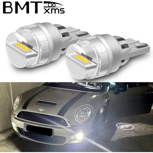 BMTxms 2Pcs W5W LED Lights Error Free Canbus 12V 168 T10 LED For BMW Mini Cooper F54 F55 F56 R52 R53 R55 R56 Parking Lights