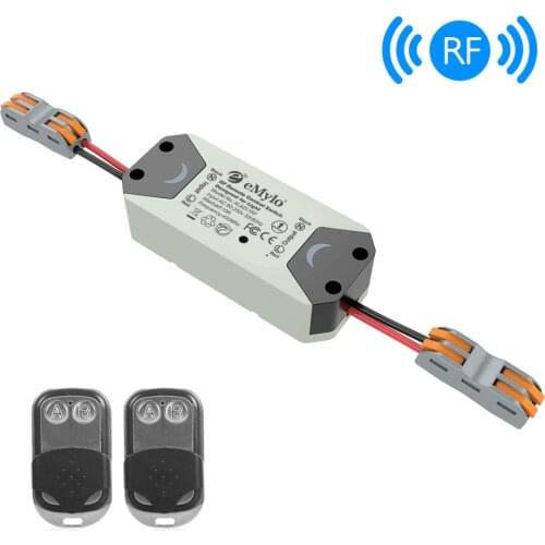 EMylo Smart Switch RF Remote Control Switch AC 90V 220V 1ch 433mhz Wireless Light Switch RF Relay Module Smart Home Appliance