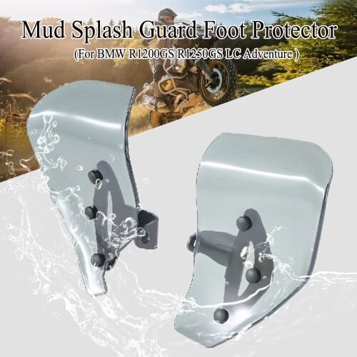 Splash Protector For BMW R1250GS R1200GS Adventure 2013-2020 Motorcycle Foot Mudguard Rear Foot Brake Lever Pedal Shifter Cover