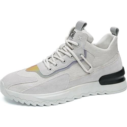 Mens Casual Shoes Autumn Winter Fashion Designer Sneakers Men Daily Walking Shoes Lace-up Platform Trainers Zapatillas Hombre