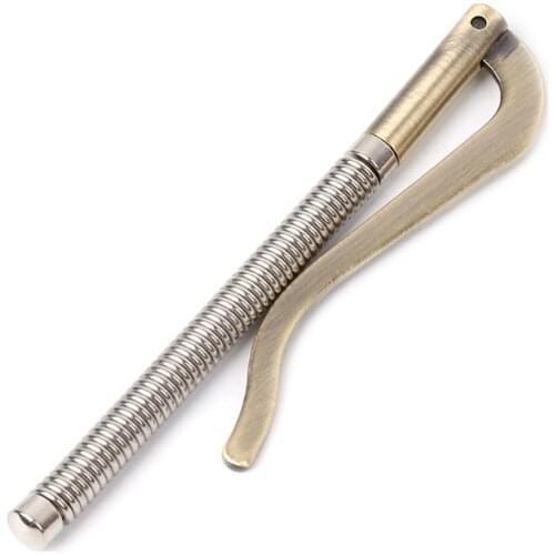 Metal Bifold Money Clip Bar Wallet Replace Parts Spring Clamp Cash Holder N7MF