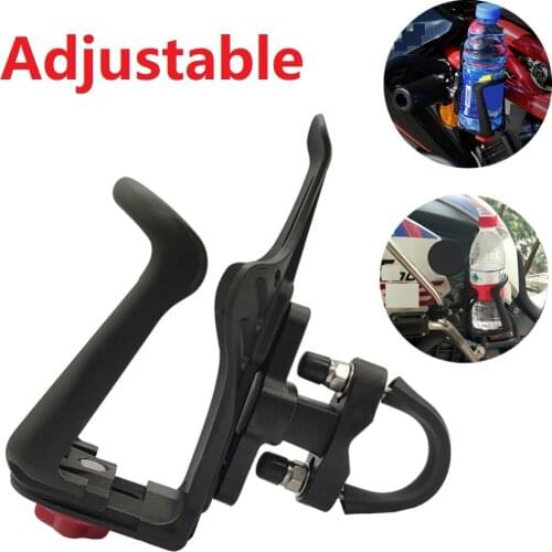 Adjustable Motorcycle Guard Water Bottle Drinking Cup Bracket Holder Motorcycle Bike Accessories
