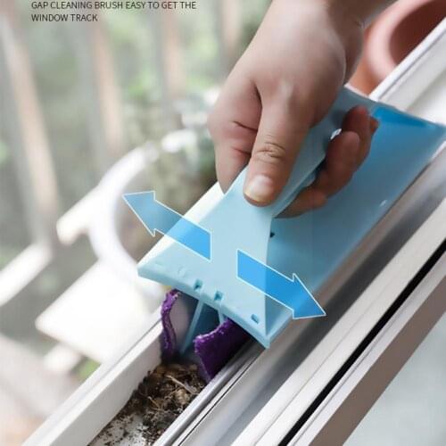 Brush For Cleaning Windows Wipe Glass Groove Cleaning Windows Cleaning Washing Gap Brush Brush Track Tools Sill K6J0