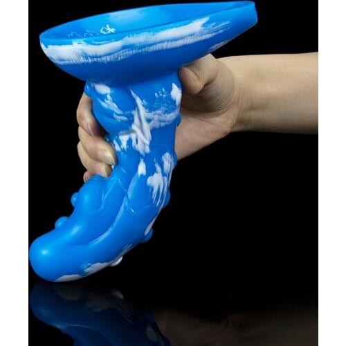 Blue Large Anal Butt Plug Huge Fake Penis Silicone Sucker Big Anus Sex Toys Dildo For Women Men Vaginal Stimualtor Sex Shop 18