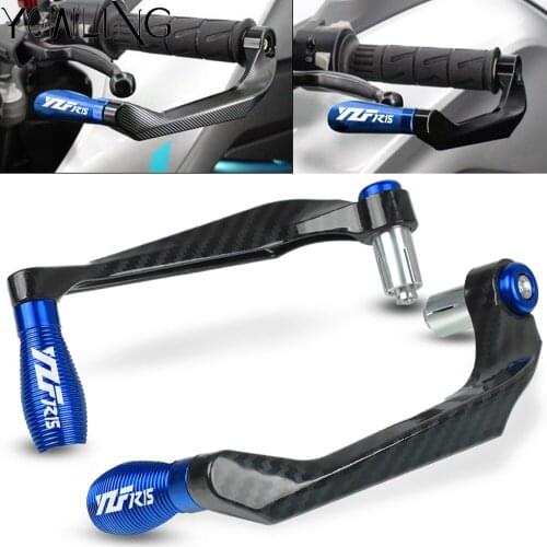 7/8" 22mm Motorcycle Lever Guard Brake Clutch Levers Guard Protector Proguard For YAMAHA YZF-R15 YZF R15 YZFR15 V3 2017 2018