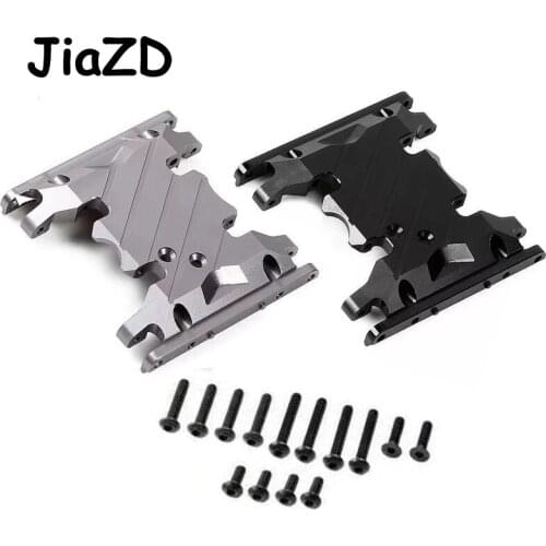1PCS Metal Double Speed Transmission Mount Gearbox Holder for 1/10 RC Crawler Axial SCX10 II UMG10 4WD AXI90075 W52