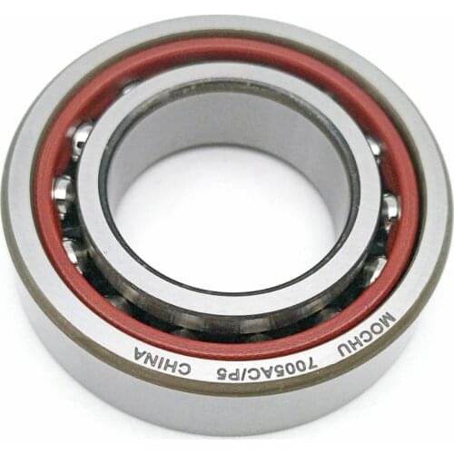 1pcs MOCHU 7005 7005AC 7005AC/P5 25X47X12 Angular Contact Bearings Spindle Bearings CNC ABEC-5 25 Contact Angle