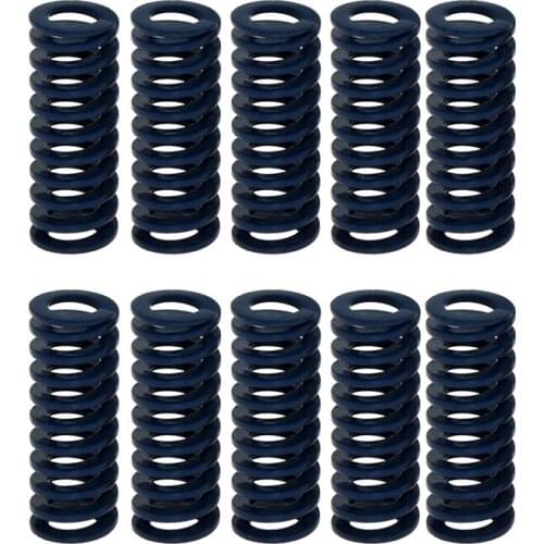 10Pcs 3D Printer Parts Spring Heated Bed 10X25MM Hot Plate 3D Printer Accessories Reprap Imported for Ender 3 CR10 MK2B MK2A