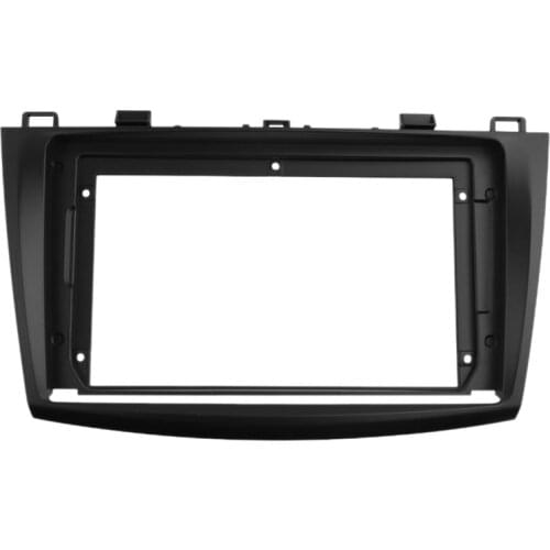 9 Inch Radio Fascias for Mazda 3 2010-2013 Double Din DVD Stereo Panel Dashboard Refitting Installation Frame