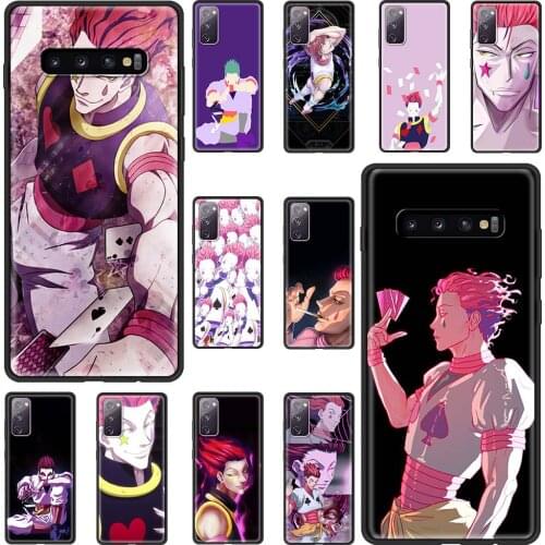 Hisoka Anime For Samsung S21 S20 Ultra 20FE S10 S9 Cover for Galaxy S21plus S20plus S10plus S10lite S9plus