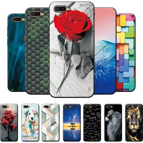 Case For OPPO K1 Case OPPO R15X Rose Cute Cover Bumper on OPPO AX7 Pro RX17 Neo R17 Neo Shockproof Silicone Phone OPPO K 1 R15 X