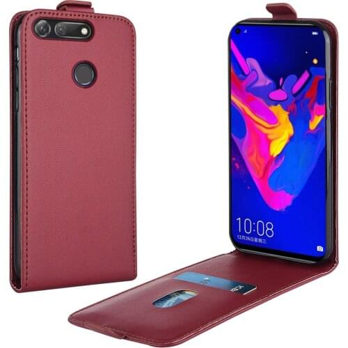 Flip Case for Huawei Honor View 20 PCT-AL10 PCT-TL10 PCT-L29 6.4'' Leather Case for Honor View20 Phone Case