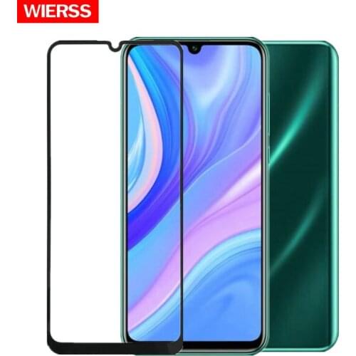 For Huawei P Smart S P smart 2020 Full Glue Cover Tempered Glass Screen Protector for Huawei Y8p Y6p Honor 9A MOA-LX9N Film