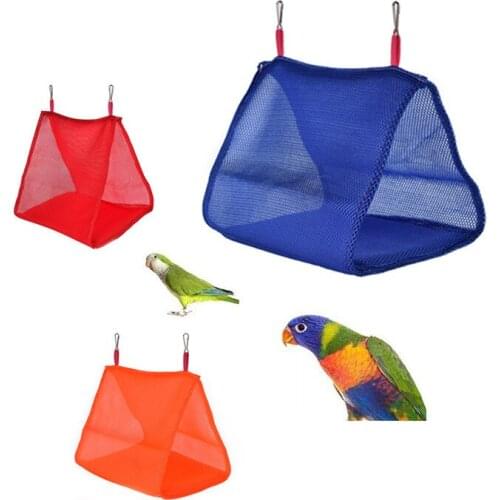Breathable summer breathable bird hammock, parrot triangle hammock, thick sandwich breathable hammock