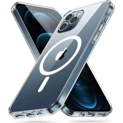 Magnectic Case For iPhone 11 12 Pro Max mini Case Shockproof Full Protection Luxury Cover Support For Magsafe Wireless Charging