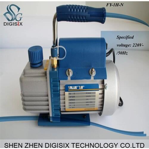 Free shipping Flyby mini vacuum pump FY-1H-N 150W vacuum suction air pump for LCD separating laminating machine