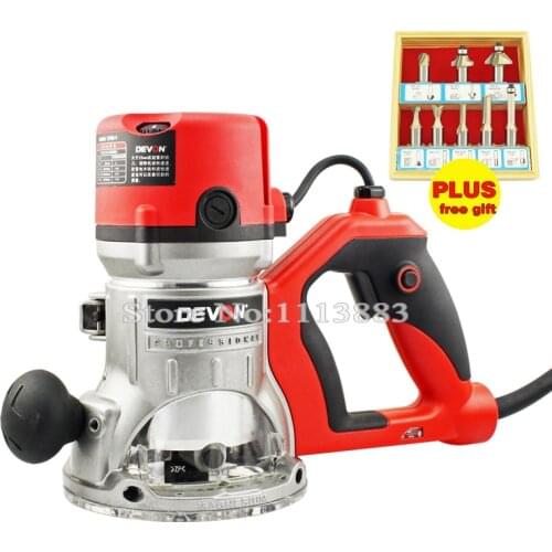 Fixed Based Router Motor, Suitable for 3-1/2" (88.9mm) Diameter Routers