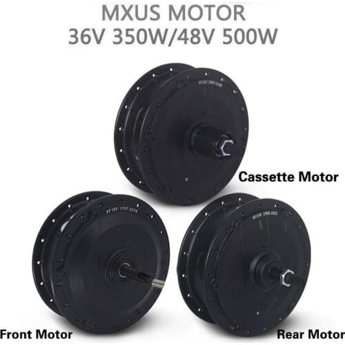 Wheel Hub Motor 48V 36V 350W 500W Electric Bike Motor High Speed Brushless Motor E-bike Motor Front Rear Freewheel / Cassette