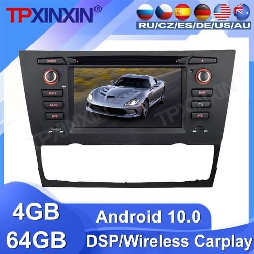 64G For BMW E91 E92 E93 2005 2006 2007 - 2019 Android Car Radio Tape Recorder video Multimedia Player GPS Navigation HD Screen