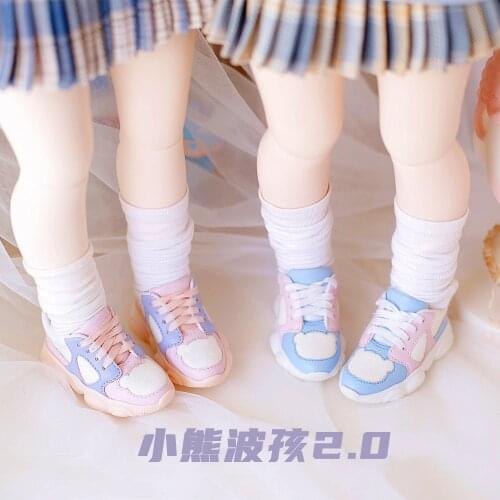 BJD doll shoes sports casual shoes bear sister 1/4 1/3 1/6 MDD SD SDM SOO cute sports shoes go with doll accessories
