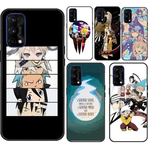 Anime Soul Eater Poster For Realme 8 7 6 Pro Q3 C11 C3 GT Neo Phone Cover For OnePlus 9 Pro 8 Pro 7T 8T Nord Case