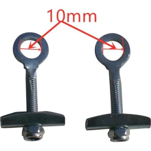 Gas/Electric Scooter Chain Adjuster 10mm/12mm Pore Size Mini Bike Chain Adjuster