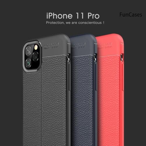 Luxury Light Cases For coque iPhone 12 Mini Shell Lychee Pattern Shell sFor Capa Apple iPhone phone case 12 SE 2020 Pro 11 Max
