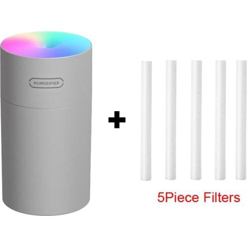 The Second Generation Upgraded Version Of The Colorful Cup Air Humidifier 270ml Ultrasonic Aroma Diffuser Purifier With 7 Colors